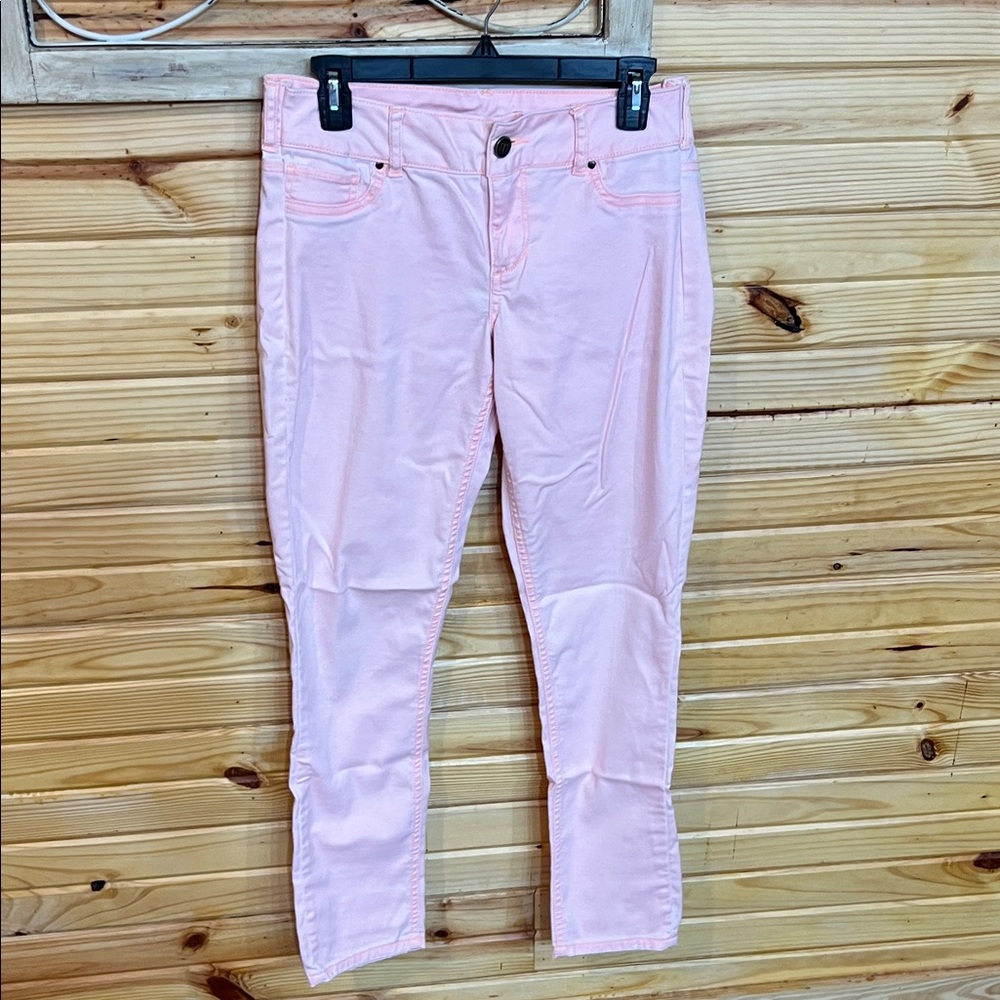 Maurices Light Pink Ankle Jeans